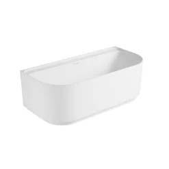 Baignoire Îlot|Mob-In Baignoire acrylique murale EQUINOXE blanche 170cm