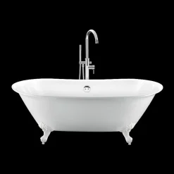 Rogier & Mothes Baignoire ancienne retro sur pieds SURRY HILLS Blanche 165 cm Pieds d'Aigle Blancs