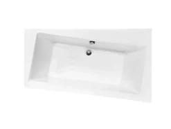 Baignoire D'Angle|Azura Home Design Baignoire angle droit ZIANIGI avec tablier - 150cm