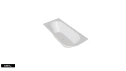 Baignoire Asymétrique|Besco Baignoire Asymétrique sans Tablier - 160 x 75 cm - AVITA SANS TABLIER - GAUCHE - 1 REPOSE-TÊTE OFFERT