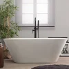 Baignoire Îlot|Kiamami Valentina Baignoire Autoportante En Acrylique Blanc Allegra