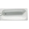 Baignoire Droite|Roca Baignoire avec pieds CONTESA 160x70cm percée 2 trous avec pieds en acier blanc - - A235997000