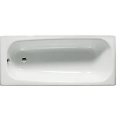 Roca Baignoire avec pieds CONTESA 170x70cm non percée en acier blanc - - A235890000