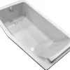 Jacob Delafon Baignoire bain douche 160 x 85 cm blanc brillant