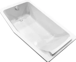 Jacob Delafon Baignoire bain douche 170 x 85 cm blanc mat