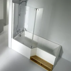Baignoire Droite|Jacob Delafon Baignoire bain douche 150 x 80 cm Neo blanc brillant gauche