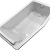 Baignoire Douche|Jacob Delafon Baignoire bain douche 170 x 85 cm blanc brillant
