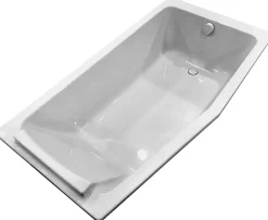 Baignoire Douche|Jacob Delafon Baignoire bain douche 170 x 85 cm blanc brillant