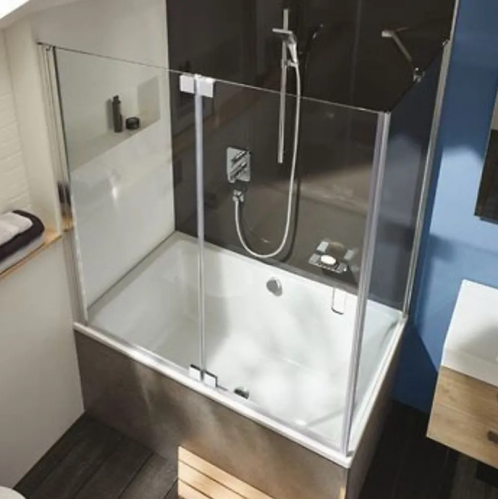 Baignoire Droite|Jacob Delafon Baignoire bain douche 120 X 80 Capsule