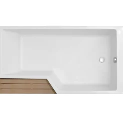 Jacob Delafon Baignoire bain douche 170 x 90 cm Neo blanc mat droite