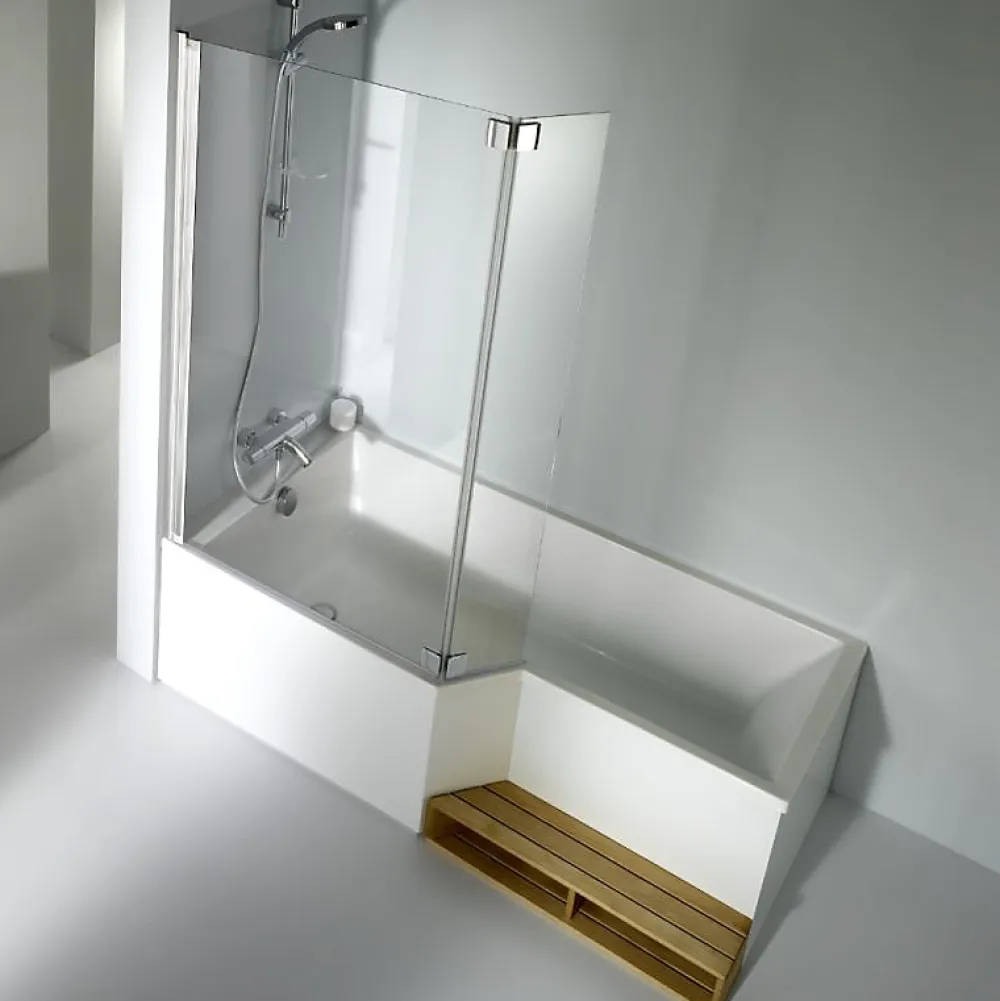 Baignoire Droite|Jacob Delafon Baignoire bain douche 170 x 90 cm Neo blanc mat gauche