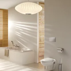 Jacob Delafon Baignoire bain douche Struktura + pare bain + tablier + étagère 170 x 75