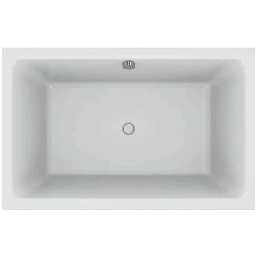 Baignoire Droite|Jacob Delafon Baignoire bain douche Capsule compacte et profonde 140 x 90 cm