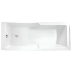 Jacob Delafon Baignoire bain douche Struktura compacte Acrylique renforcé 170 x 70