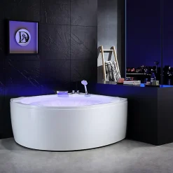Archipel Baignoire balneo d'angle ELIXIR 360 2 places - 150x150