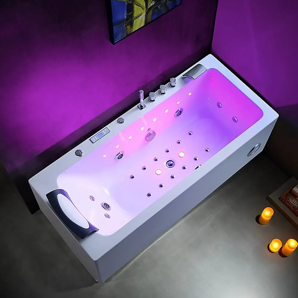 Archipel Baignoire balneo HAMILTON 160 1 place 160x75 - DROITE