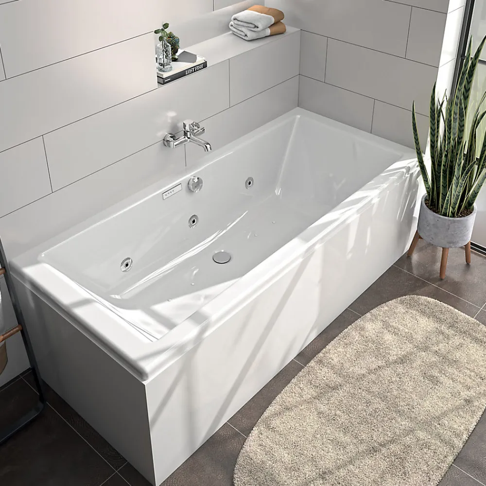 Allibert Baignoire balnéo Essentia Kando 180 x 80 cm