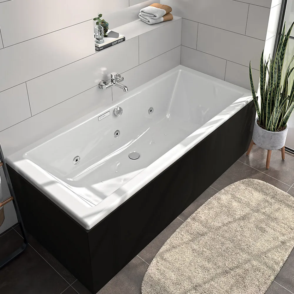 Allibert Baignoire balnéo Essentia Kando 180 x 80 cm