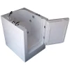 Eliteshopping Baignoire Balnèo avec porte pour seniors 93 x 83 x h100 cm Lavander