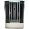 Eliteshopping Baignoire Balnèo Cabine de Douche 150 X 83 cm Blossom