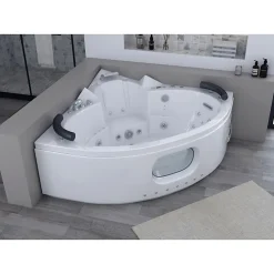 Distribain Baignoire balnéo Corleone 48 jets Whirlpool