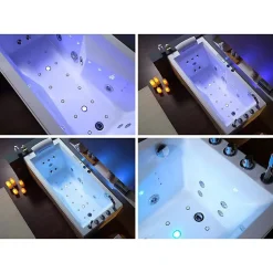 Distribain Baignoire balnéo D-Mumbai 30 jets Whirlpool