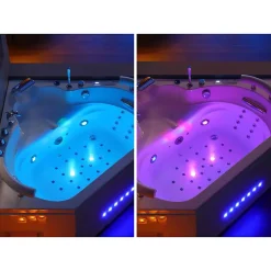 Baignoire Balnéo|Distribain Baignoire balnéo Dubaï 47 jets + massage cervicales Whirlpool