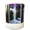 Eliteshopping Baignoire Balnèo et Douche Chromothérapie 130 X 130 cm Aster