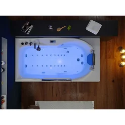 Baignoire Balnéo|Distribain Baignoire balnéo G-Fidji 30 jets Whirlpool