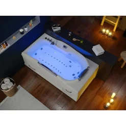 Baignoire Balnéo|Distribain Baignoire balnéo G-Fidji 30 jets Whirlpool