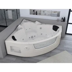 Baignoire Balnéo|Distribain Baignoire balnéo Maeva 39 jets Whirlpool