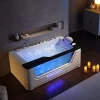 Baignoire Balnéo|Distribain Baignoire balnéo Monaco 37 jets Whirlpool