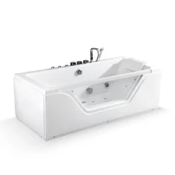 Spalina Baignoire Balnéo Tahiti White Jets, 170x80cm, by