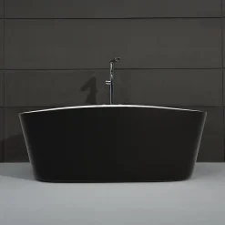 Baignoire Balnéo|Spalina Baignoire Balnéo Tao black Bulle 170x80x65cm, by