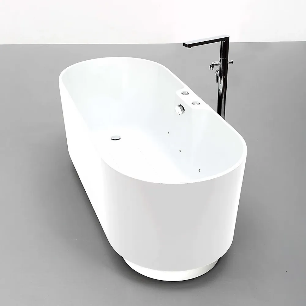 Spalina Baignoire Balnéo Ukio white Bulle 175x75x65cm, by
