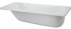 Baignoire Droite|Novellini Baignoire CALYPSO (pieds inclus) - Dimensions : 180 x 80 cm - Couleur BLANC