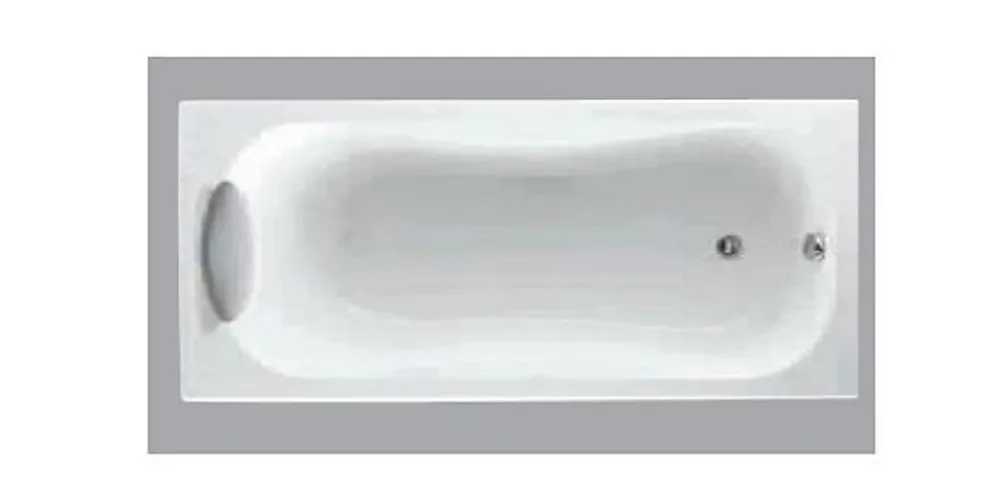 Baignoire Droite|Novellini Baignoire CALYPSO (pieds inclus) - Dimensions : 180 x 80 cm - Couleur BLANC