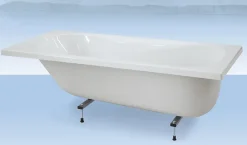 Novellini Baignoire CALYPSO (pieds inclus) - Dimensions : 170 x 75 cm - Couleur BLANC