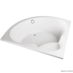 Valentin Baignoire d'angle 150 x 150 cm Maylis sans tablier