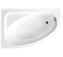 Azura Home Design Baignoire d'angle CORNEA 140x80 cm gauche avec tablier
