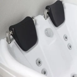 Kiamami Valentina Baignoire D'angle Double Avec Hydromassage Aida Gauche