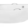 Baignoire Asymétrique|Azura Home Design Baignoire d'angle MARINA angle GAUCHE avec tablier
