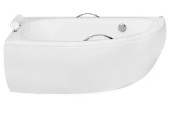 Baignoire Asymétrique|Azura Home Design Baignoire d'angle MARINA angle GAUCHE avec tablier