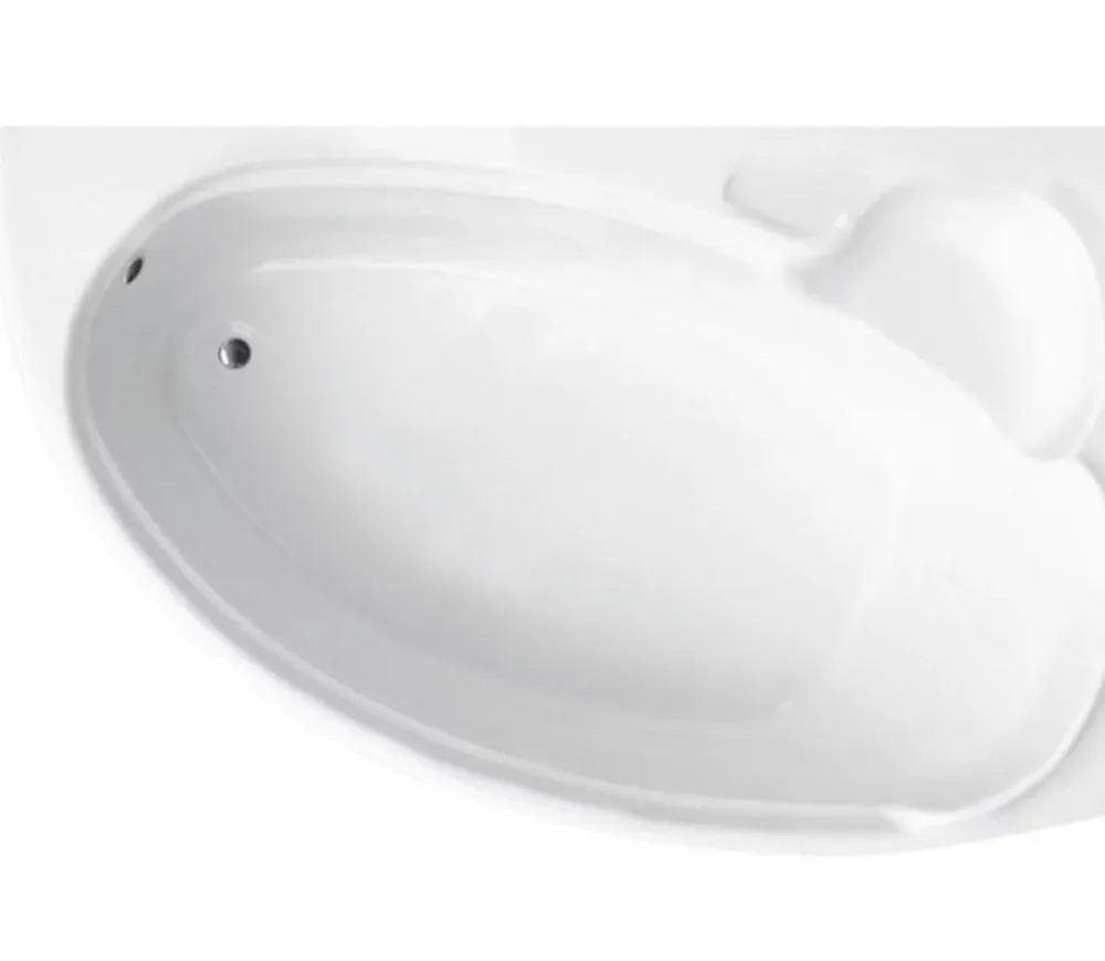 Baignoire Asymétrique|Azura Home Design Baignoire d'angle NOVA Droite avec tablier - 170cm