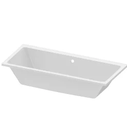 Baignoire Droite|GoodHome Baignoire double 180 x 80 cm Teesta