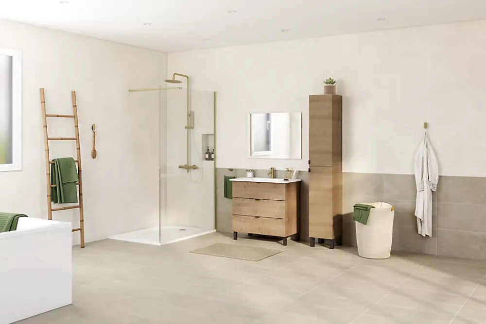 Baignoire Droite|GoodHome Baignoire double 180 x 80 cm Teesta