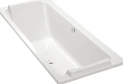 Baignoire Droite|Jacob Delafon Baignoire droite 180 x 80 cm blanc brillant