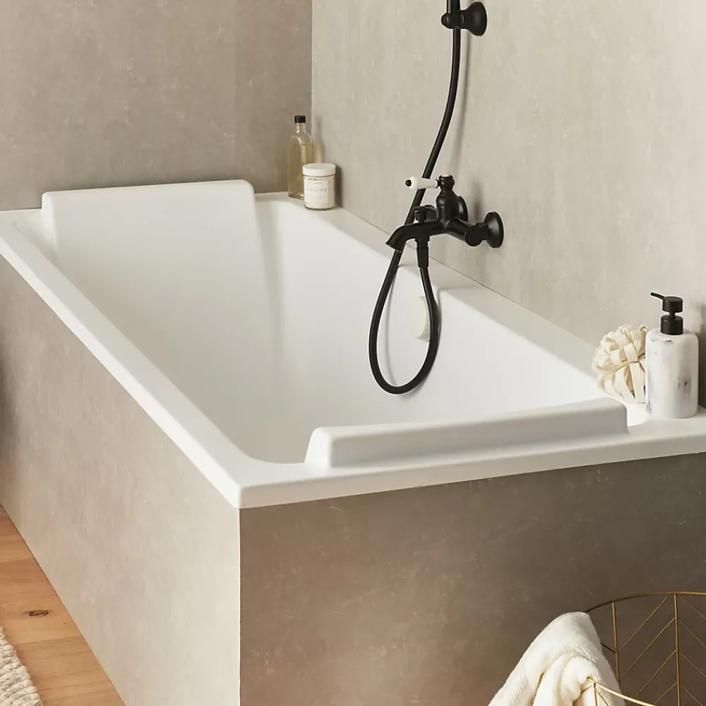 Baignoire Droite|Jacob Delafon Baignoire droite 180 x 80 cm blanc mat