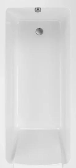 Jacob Delafon Baignoire droite 170 x 75 cm blanc brillant