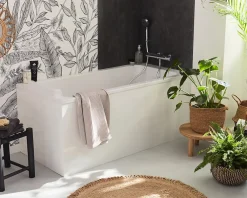 Jacob Delafon Baignoire droite 150 x 70 cm blanc mat